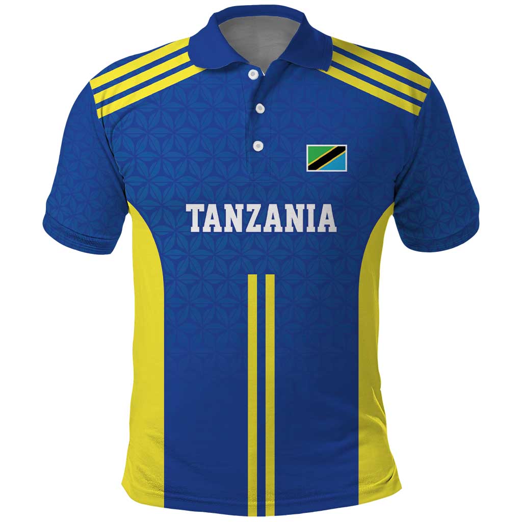 Tanzania Football Custom Polo Shirt Taifa Stars Go Champion LT9