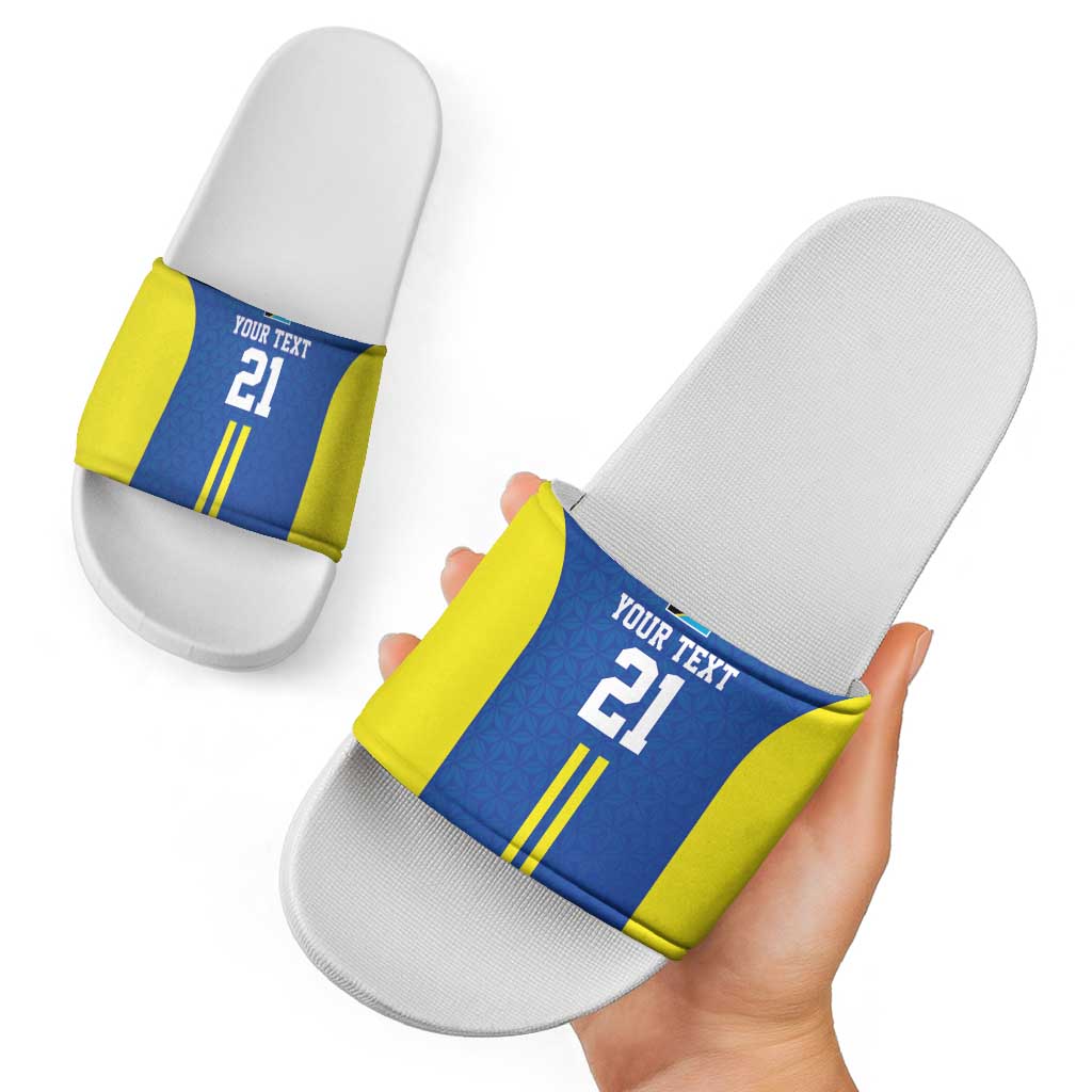 Tanzania Football Custom Slide Sandals Taifa Stars Go Champion LT9