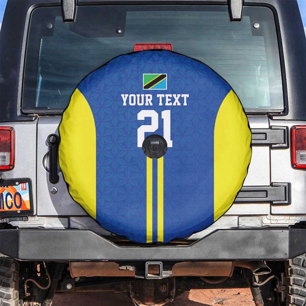 Tanzania Football Custom Spare Tire Cover Taifa Stars Go Champion LT9