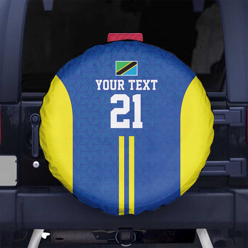 Tanzania Football Custom Spare Tire Cover Taifa Stars Go Champion LT9