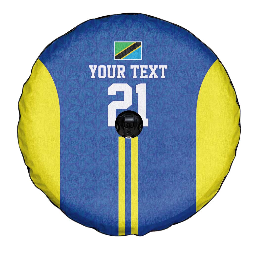 Tanzania Football Custom Spare Tire Cover Taifa Stars Go Champion LT9