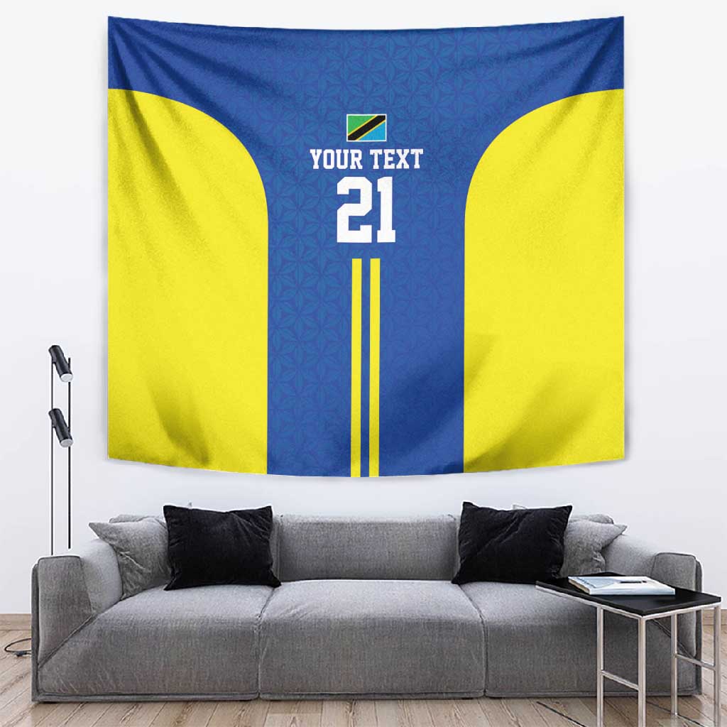 Custom Football African Tanzania Tapestry Taifa Stars Go Champion LT9
