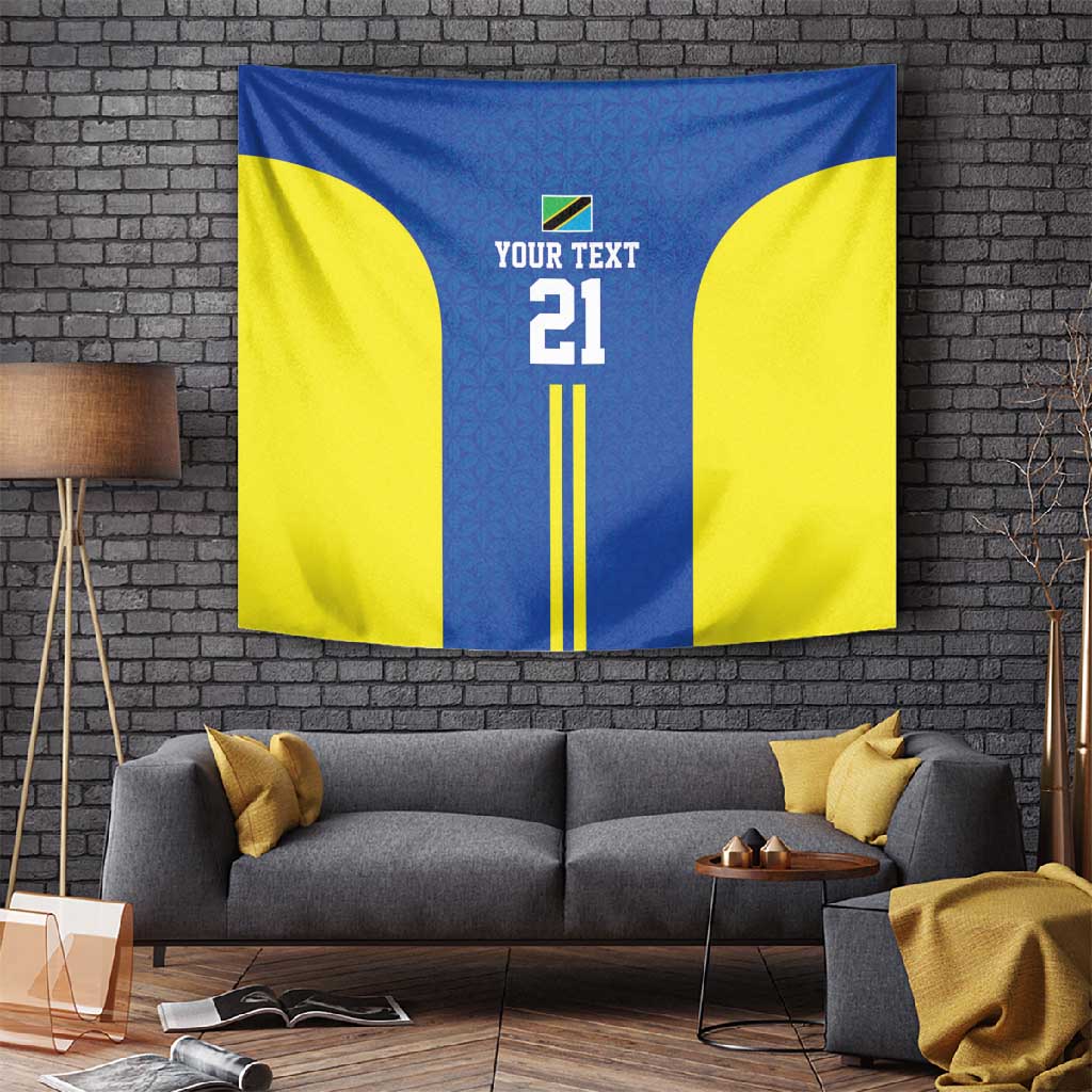 Custom Football African Tanzania Tapestry Taifa Stars Go Champion LT9