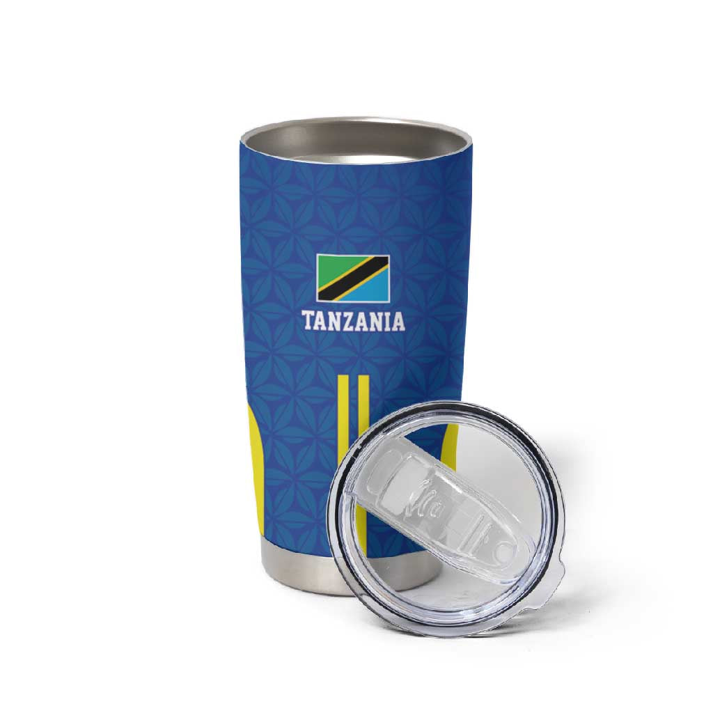 Custom Football African Tanzania Tumbler Cup Taifa Stars Go Champion LT9