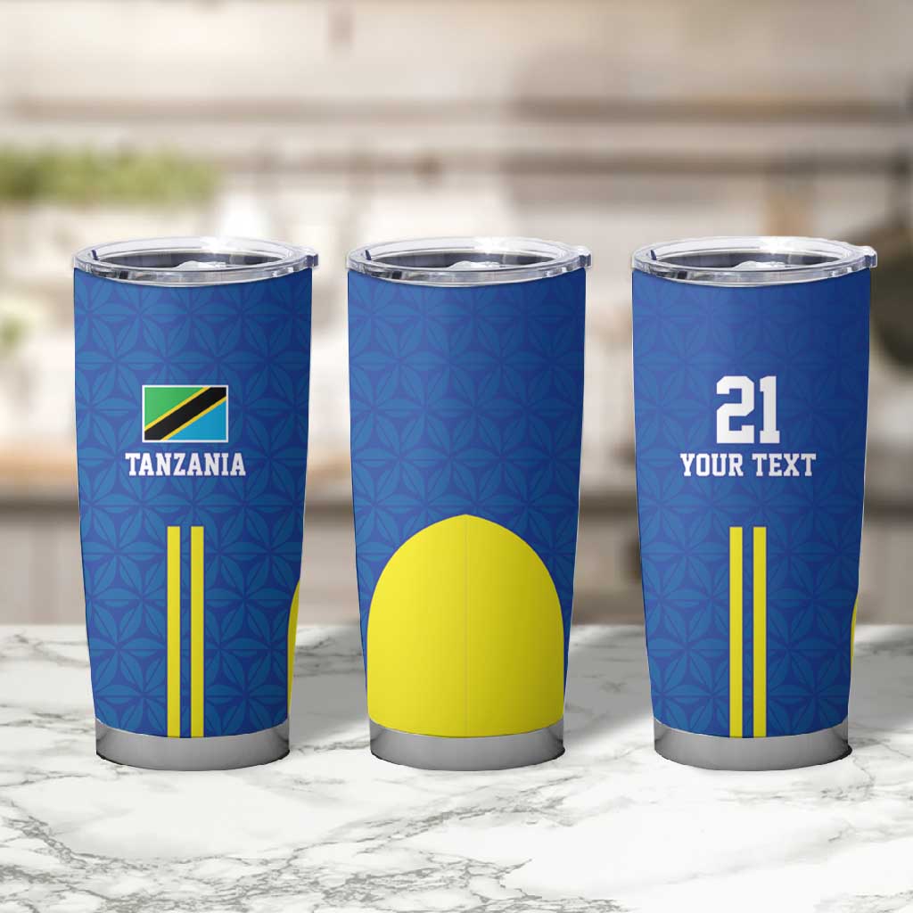 Custom Football African Tanzania Tumbler Cup Taifa Stars Go Champion LT9