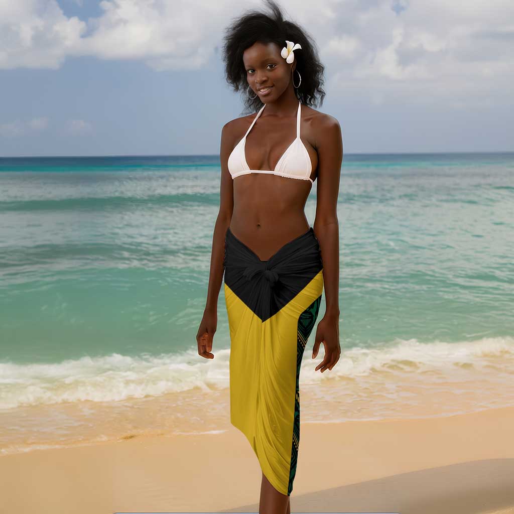 Afro-Jamaicans Football Custom Sarong Black Ethnic Motifs LT9