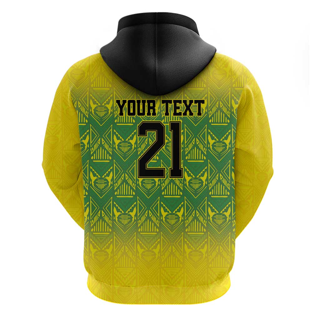 Custom Jamaica Reggae Boyz Hoodie With Traditional Pattern LT9
