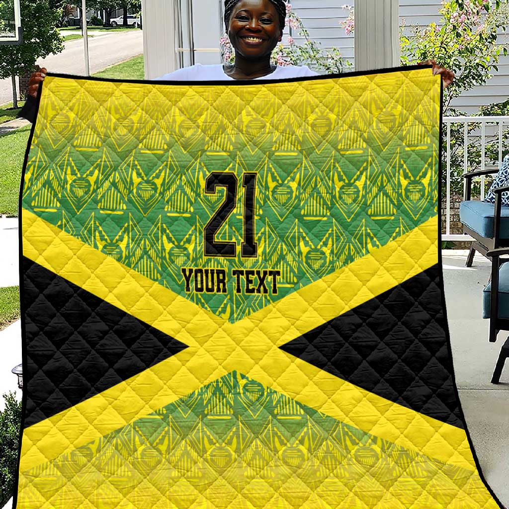 Afro-Jamaicans Custom Quilt Reggae Boyz With Traditional Pattern LT9