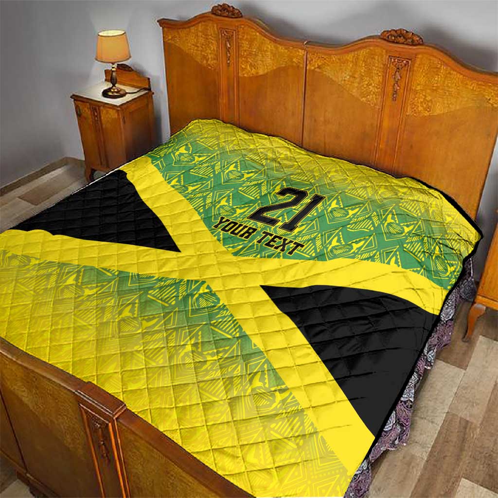 Afro-Jamaicans Custom Quilt Reggae Boyz With Traditional Pattern LT9
