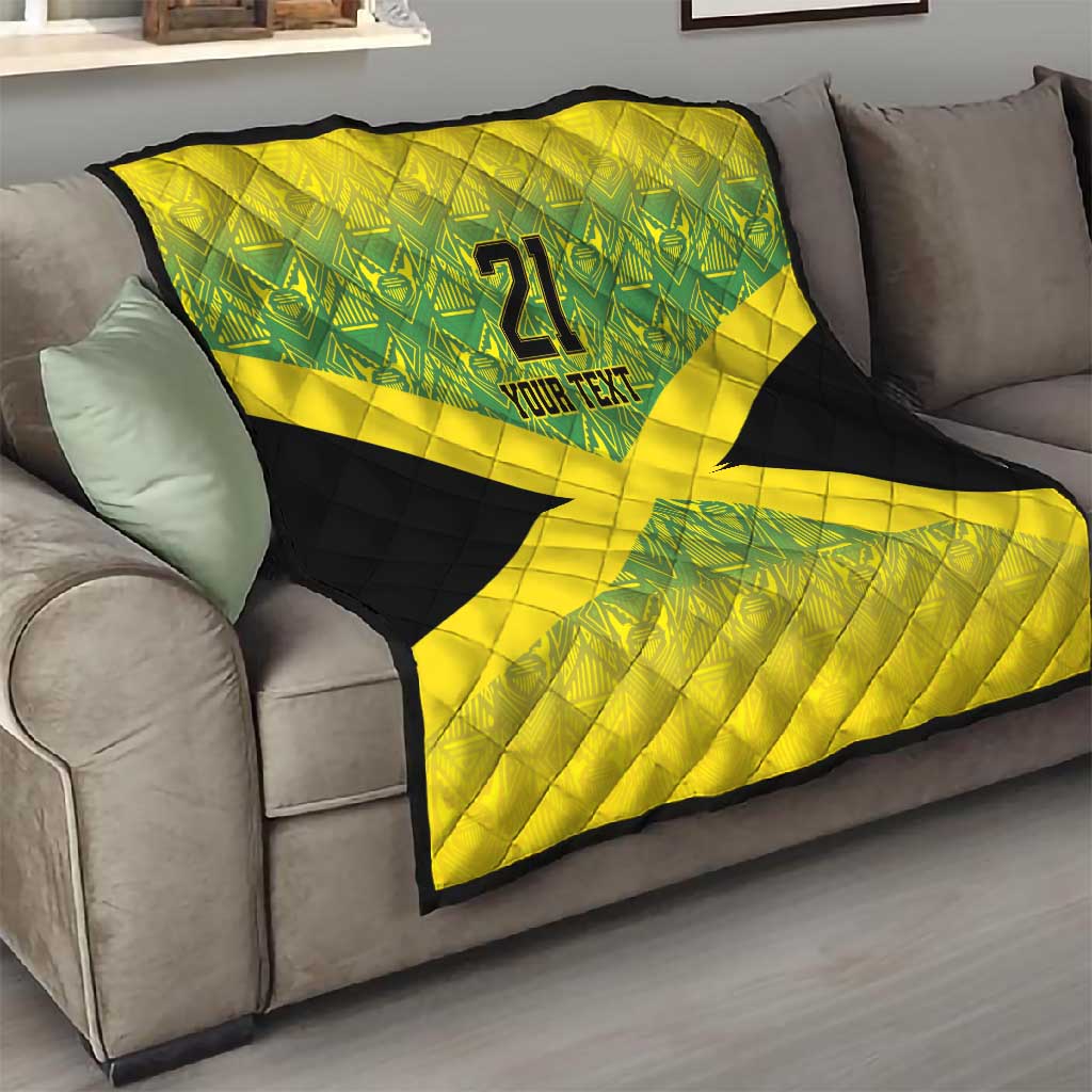 Afro-Jamaicans Custom Quilt Reggae Boyz With Traditional Pattern LT9
