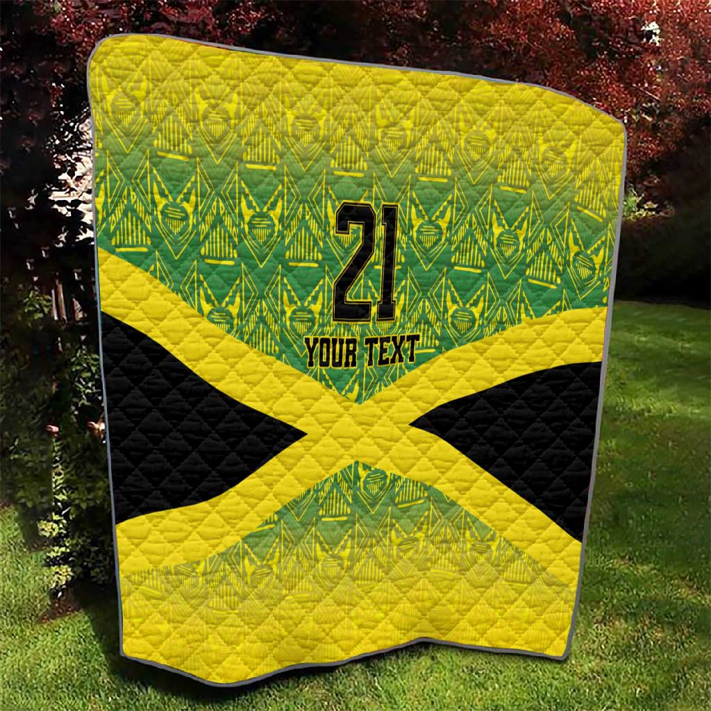 Afro-Jamaicans Custom Quilt Reggae Boyz With Traditional Pattern LT9