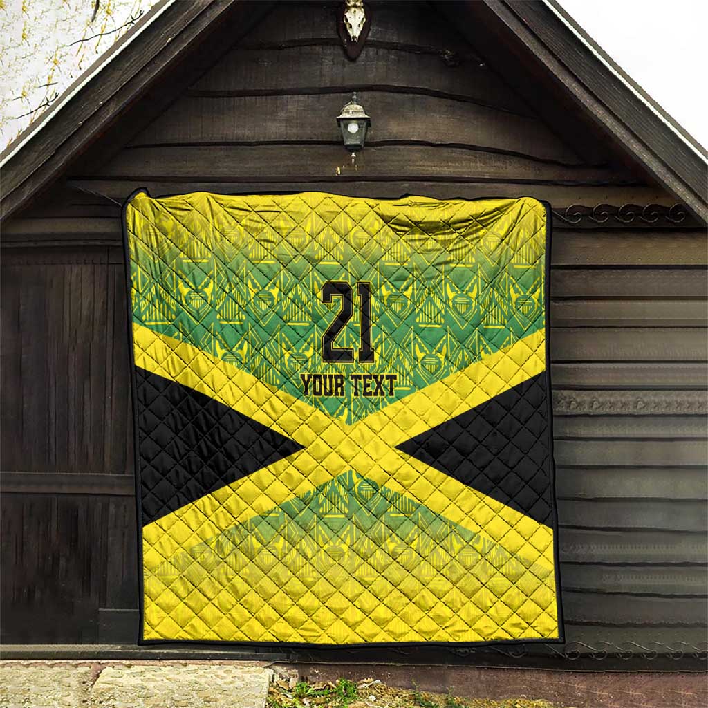 Afro-Jamaicans Custom Quilt Reggae Boyz With Traditional Pattern LT9