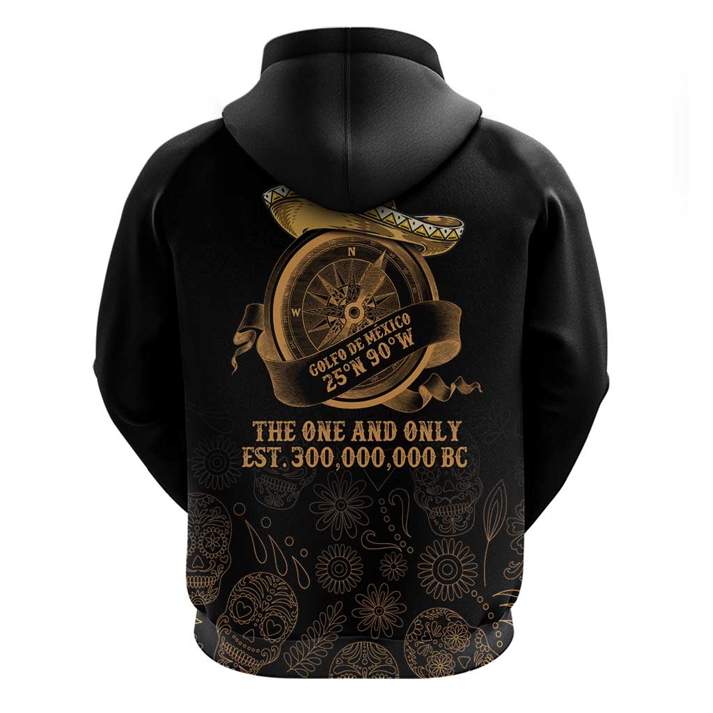 Gulf Of Mexico Hoodie Historic Gulf of Mexico Map Since 1550 LT9