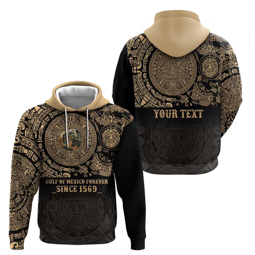 Gulf of Mexico Personalized Hoodie Since 1569 Aztec Vingtage LT9