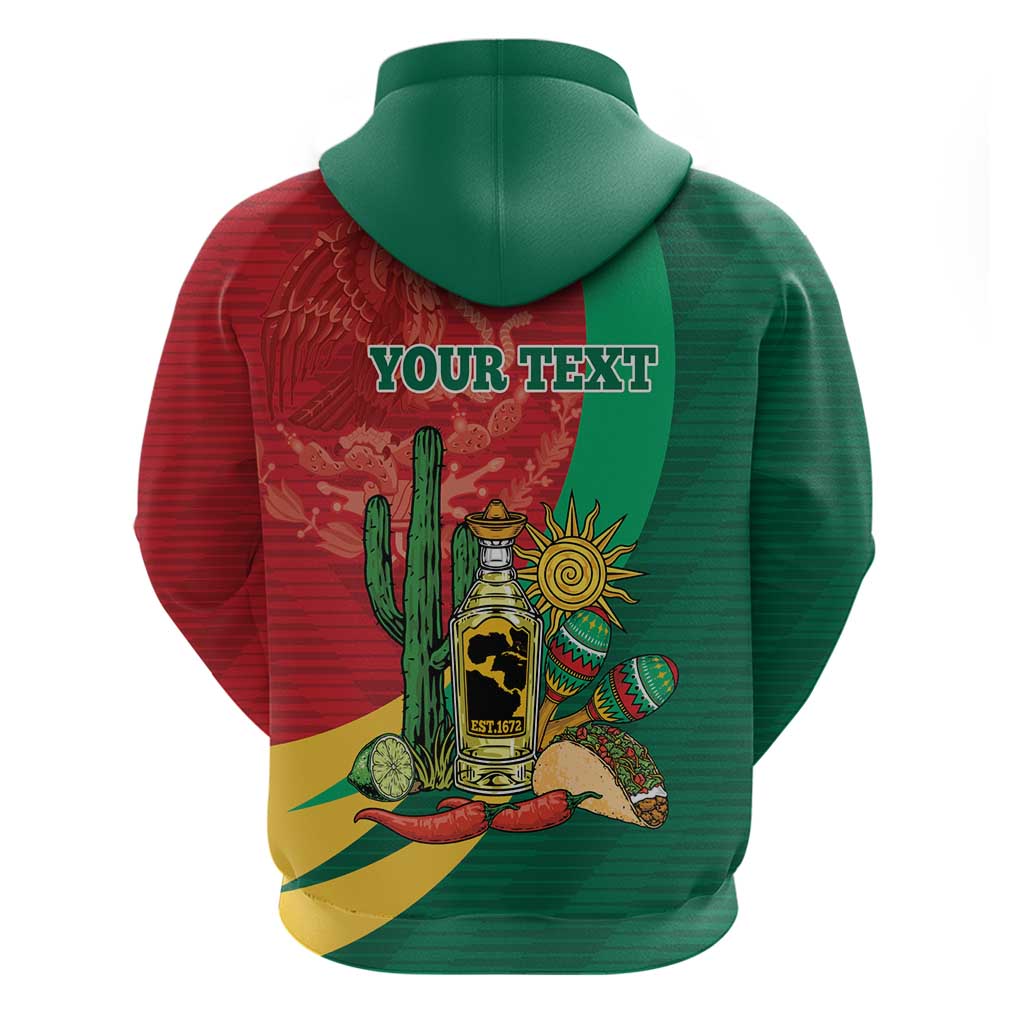 Gulf of Mexico Since 1672 Personalized Hoodie Mexican Tequila and Tacos LT9