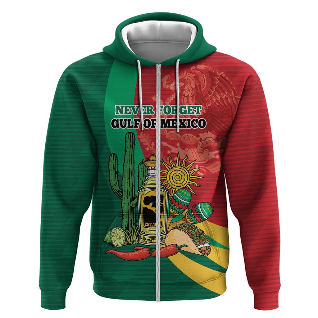 Gulf of Mexico Since 1672 Personalized Hoodie Mexican Tequila and Tacos LT9