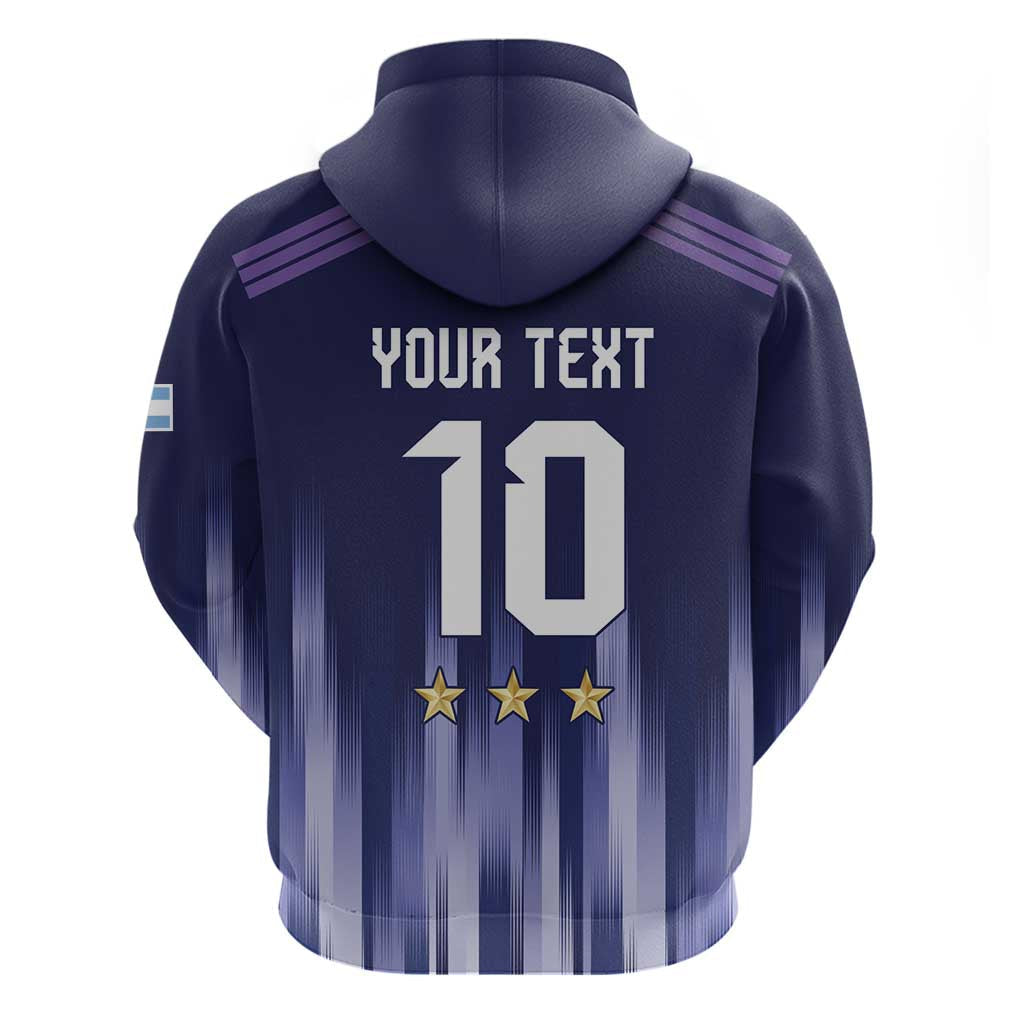 Argentina Football Custom Hoodie Vamos La Albiceleste Vintage LT9