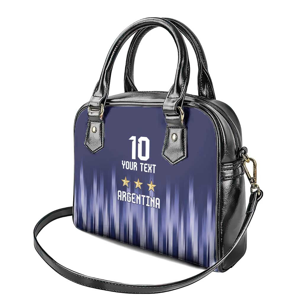 Argentina Football Custom Shoulder Handbag Vamos La Albiceleste Vintage LT9