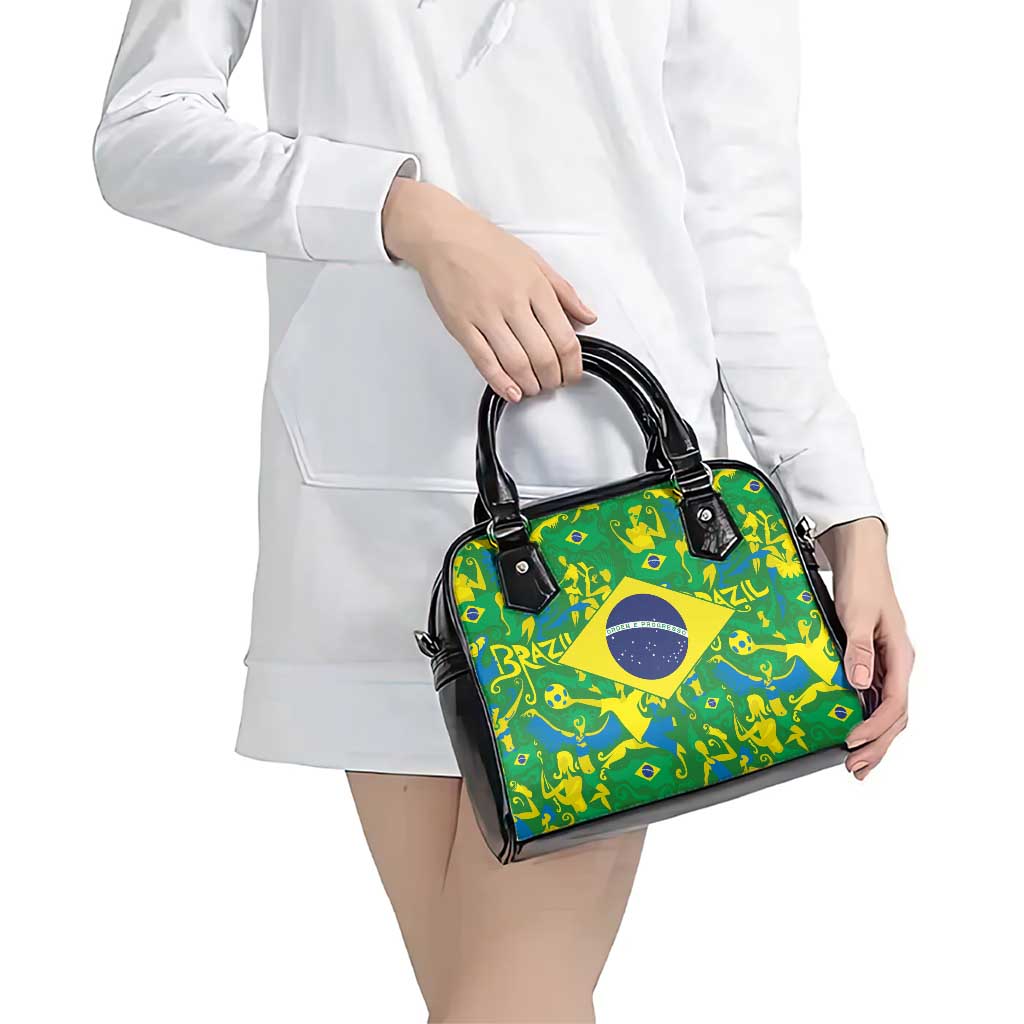 Brazil Ordem e Progresso Shoulder Handbag Native Brasil Mixed Together LT9