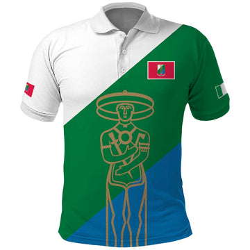 Personalized Italy Abruzzo Polo Shirt Inspiration Flags Style LT9