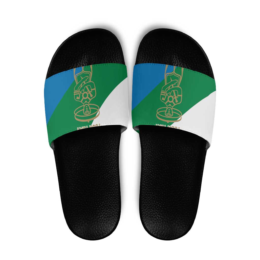 Personalized Italy Abruzzo Slide Sandals Inspiration Flags Style LT9