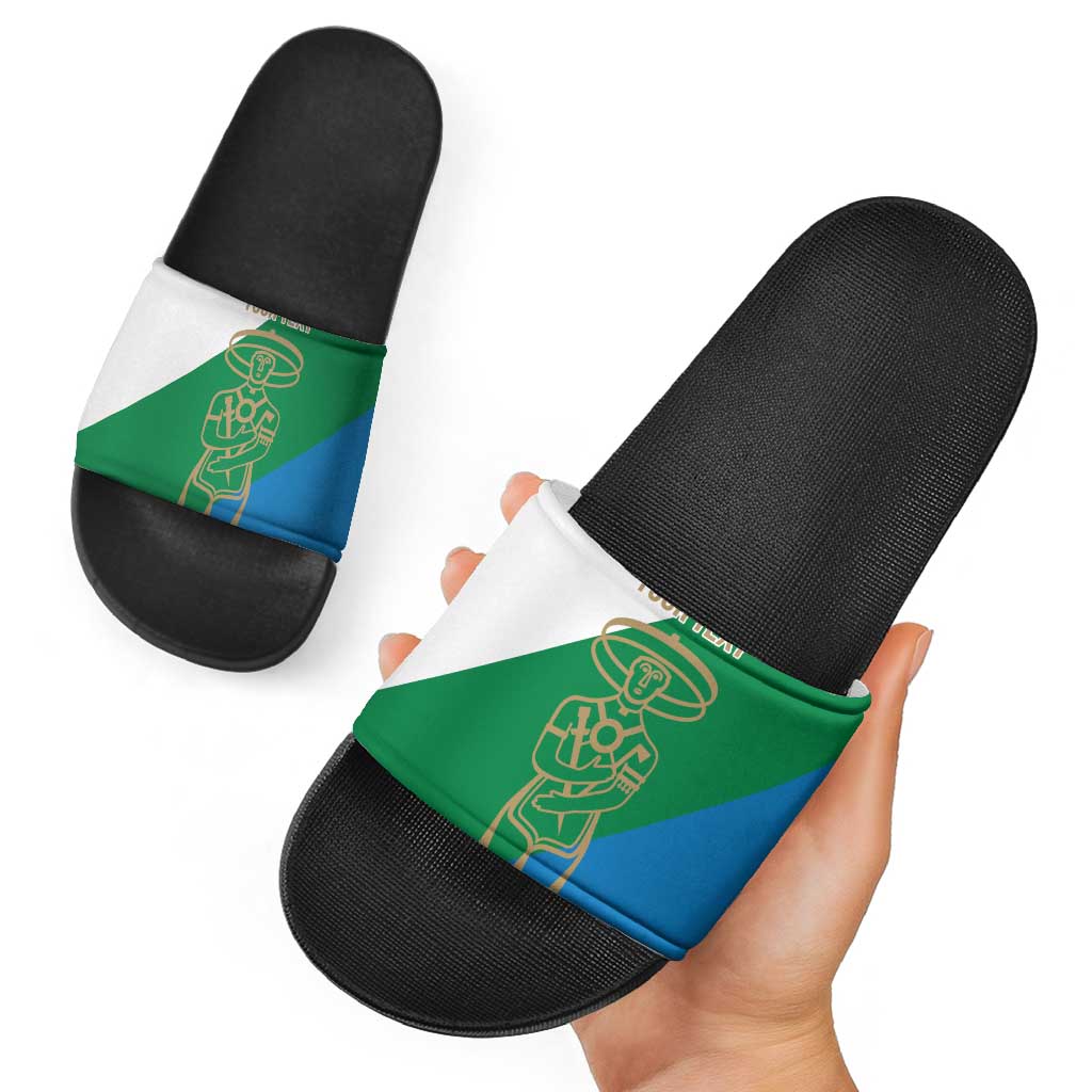 Personalized Italy Abruzzo Slide Sandals Inspiration Flags Style LT9