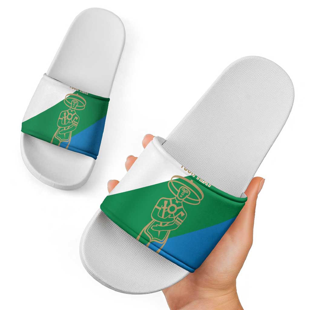 Personalized Italy Abruzzo Slide Sandals Inspiration Flags Style LT9