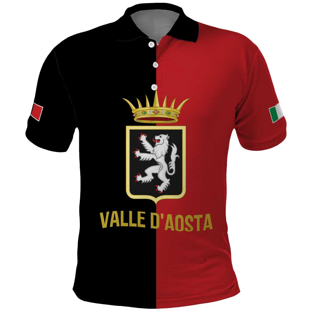Personalized Italy Aosta Valley Polo Shirt Inspiration Flags Style LT9