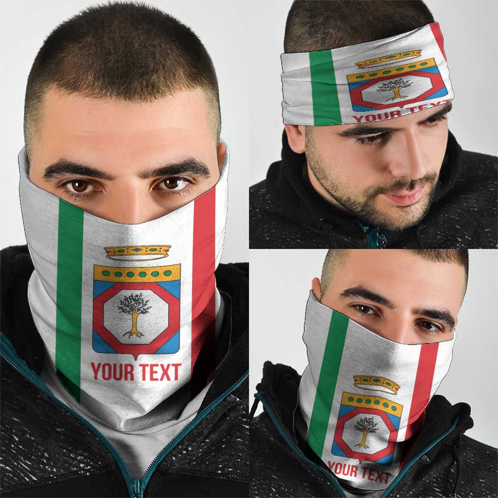 Personalized Italy Apulia Neck Gaiter Inspiration Flags Style LT9
