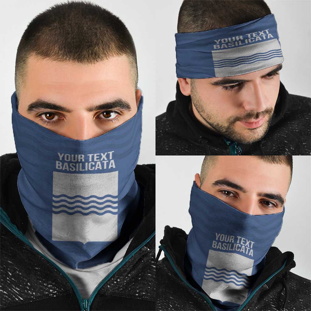 Personalized Italy Basilicata Neck Gaiter Inspiration Flags Style LT9