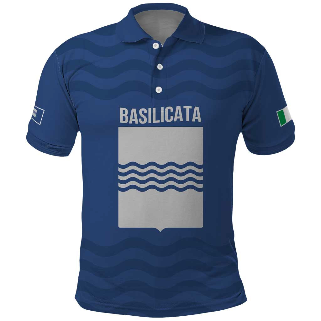 Personalized Italy Basilicata Polo Shirt Inspiration Flags Style LT9