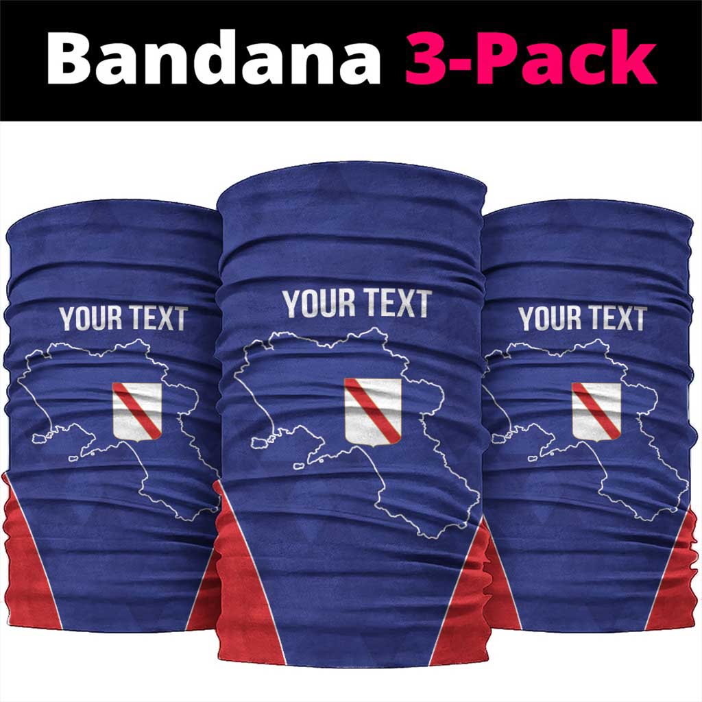 Personalized Italy Campania Neck Gaiter Inspiration Flags Style LT9