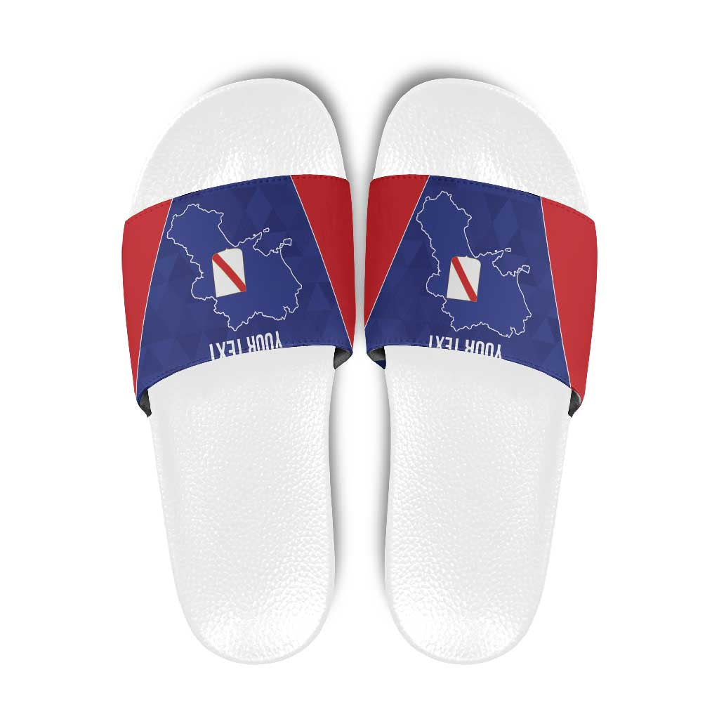 Personalized Italy Campania Slide Sandals Inspiration Flags Style LT9