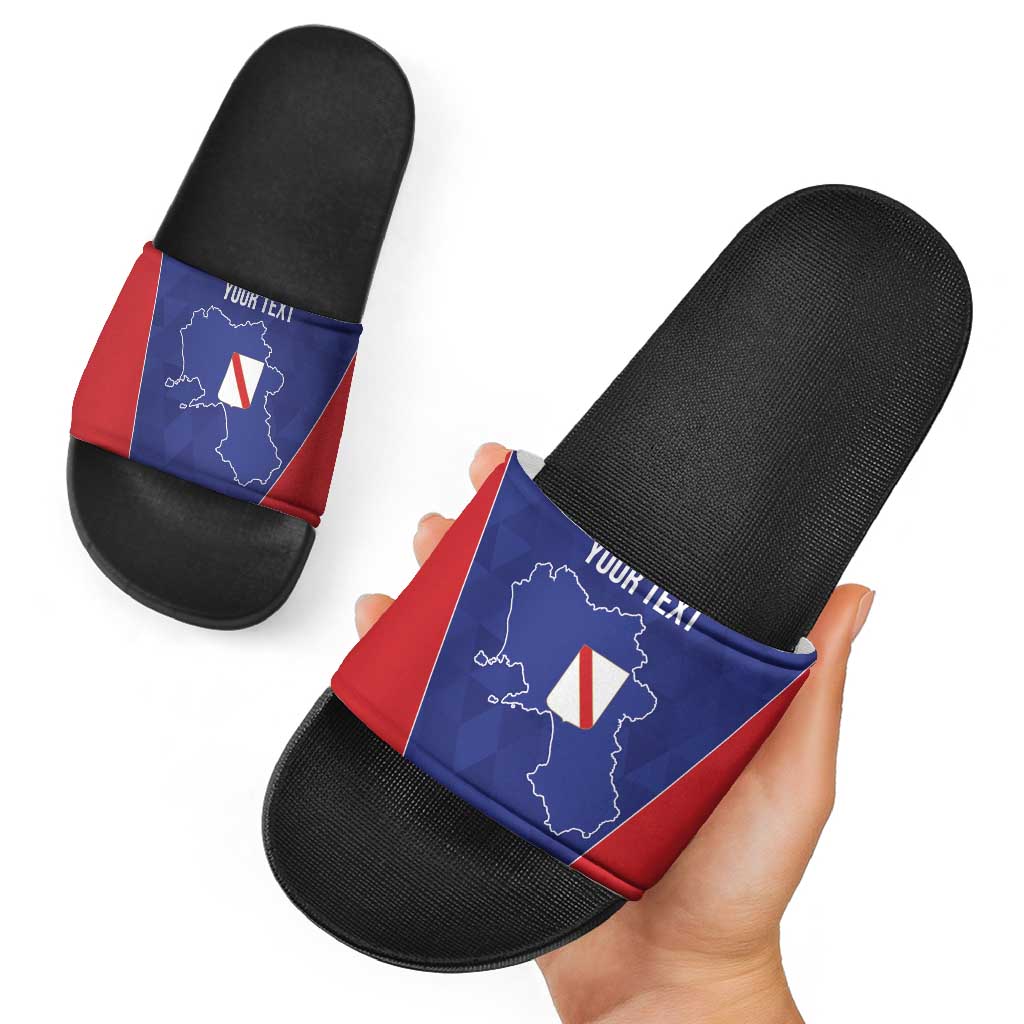 Personalized Italy Campania Slide Sandals Inspiration Flags Style LT9