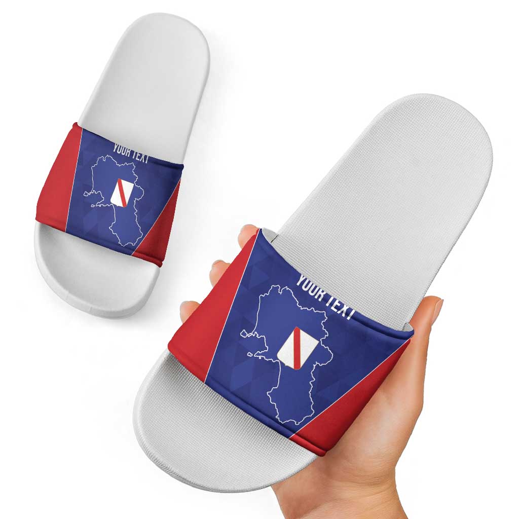 Personalized Italy Campania Slide Sandals Inspiration Flags Style LT9