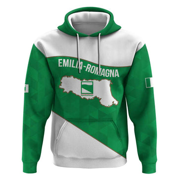 Personalized Italy Emilia-Romagna Hoodie Inspiration Flags Style LT9