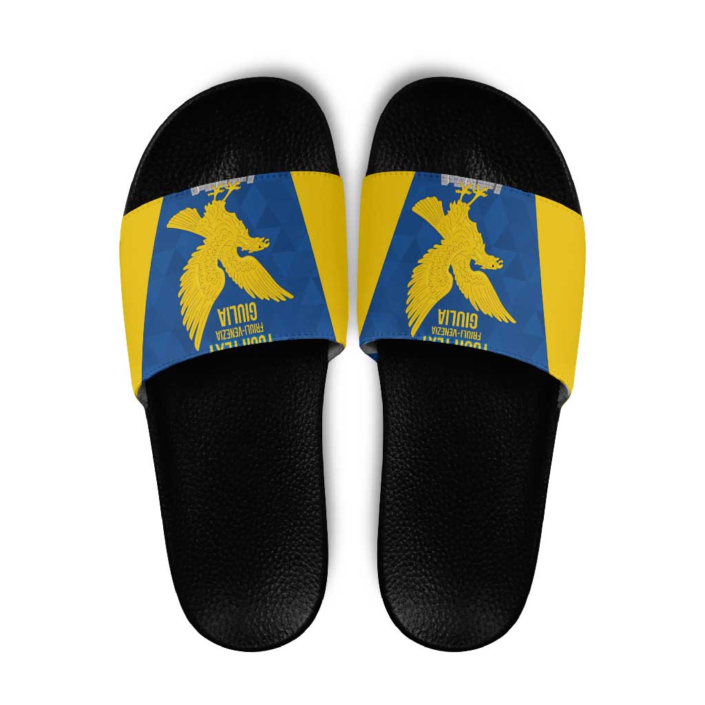 Personalized Italy Friuli-Venezia Giulia Slide Sandals Inspiration Flags Style LT9