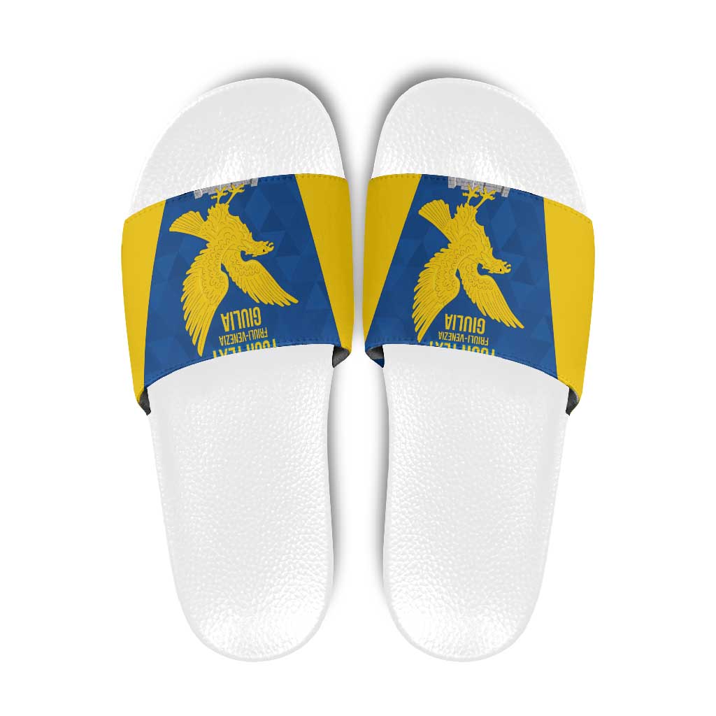 Personalized Italy Friuli-Venezia Giulia Slide Sandals Inspiration Flags Style LT9