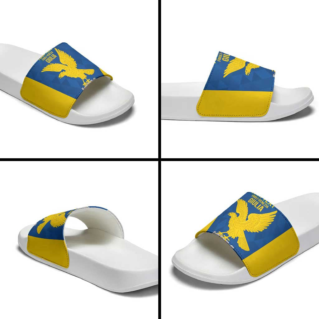 Personalized Italy Friuli-Venezia Giulia Slide Sandals Inspiration Flags Style LT9
