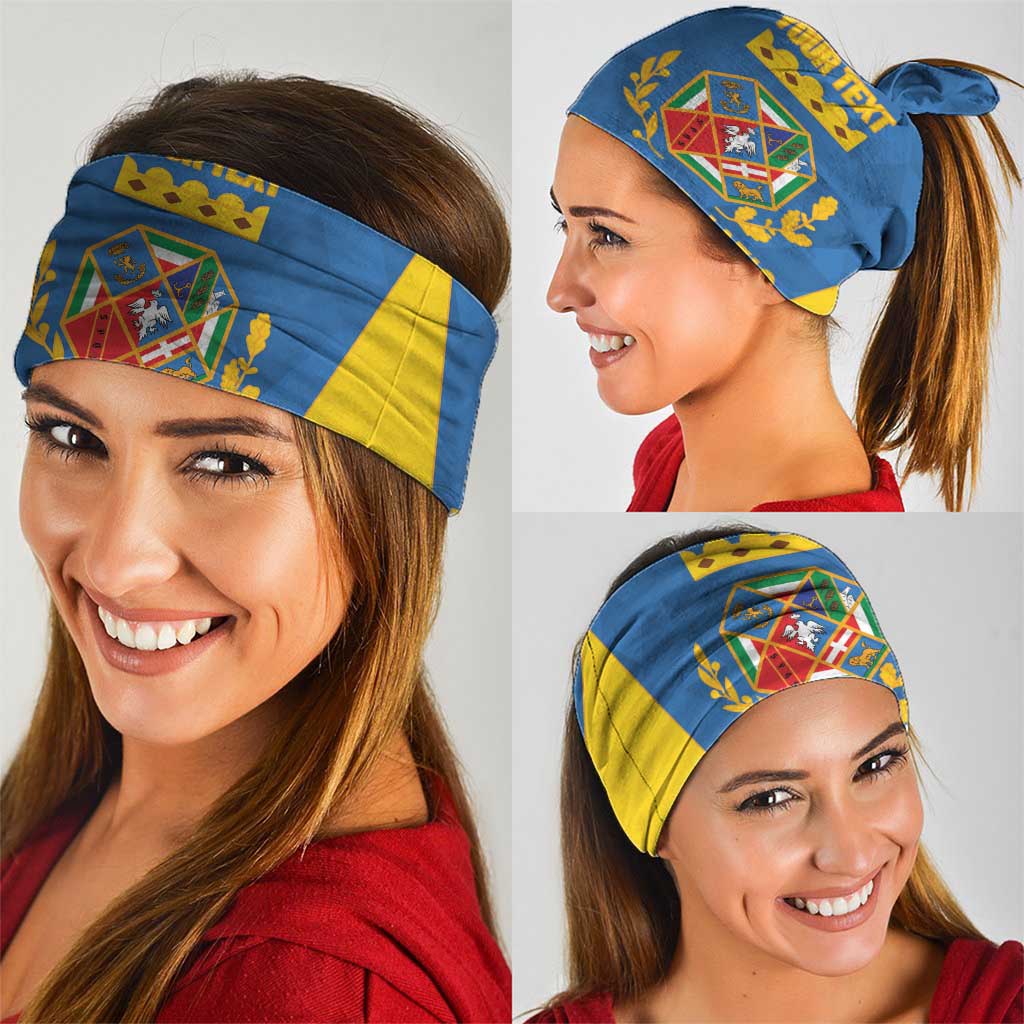 Personalized Italy Lazio Neck Gaiter Inspiration Flags Style LT9