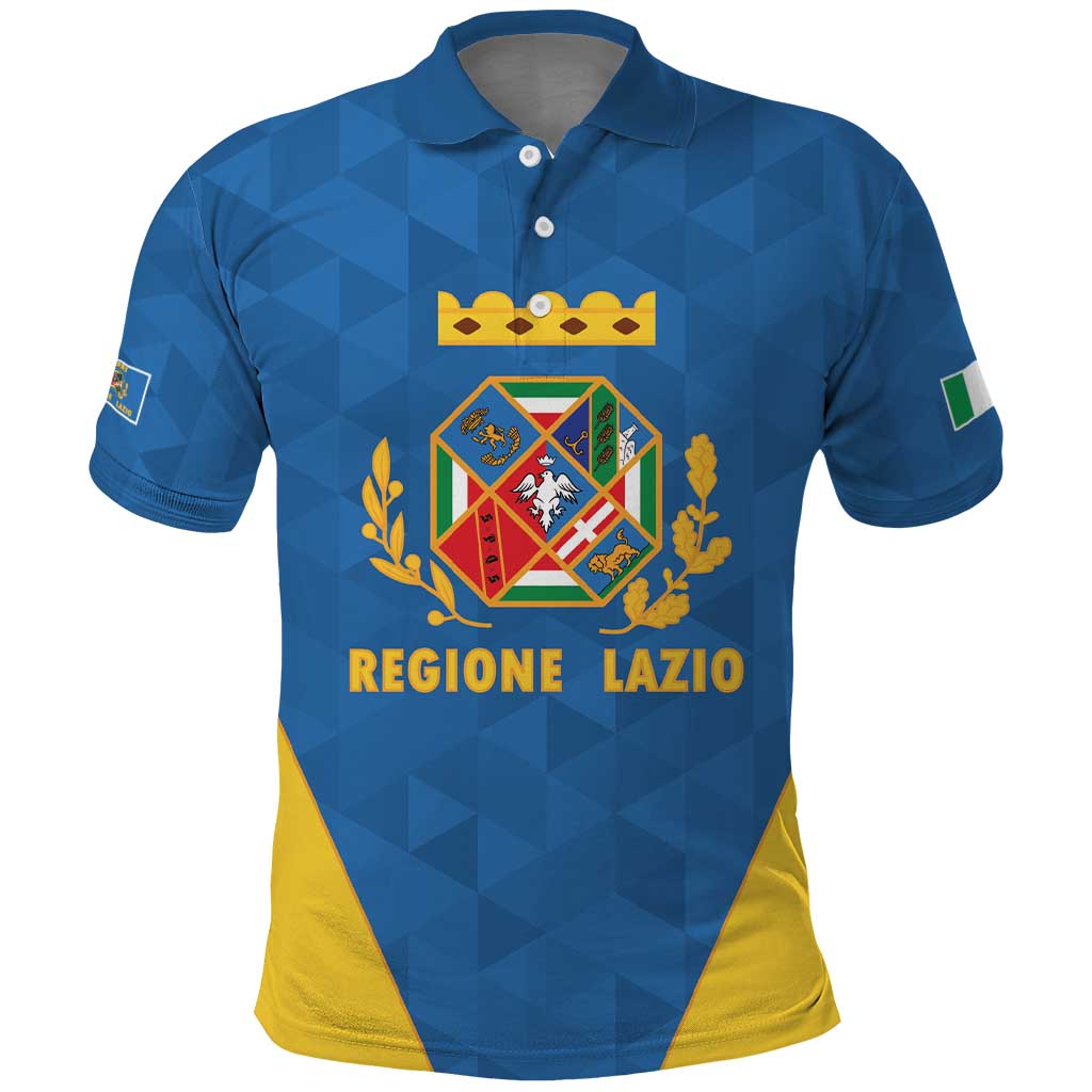 Personalized Italy Lazio Polo Shirt Inspiration Flags Style LT9