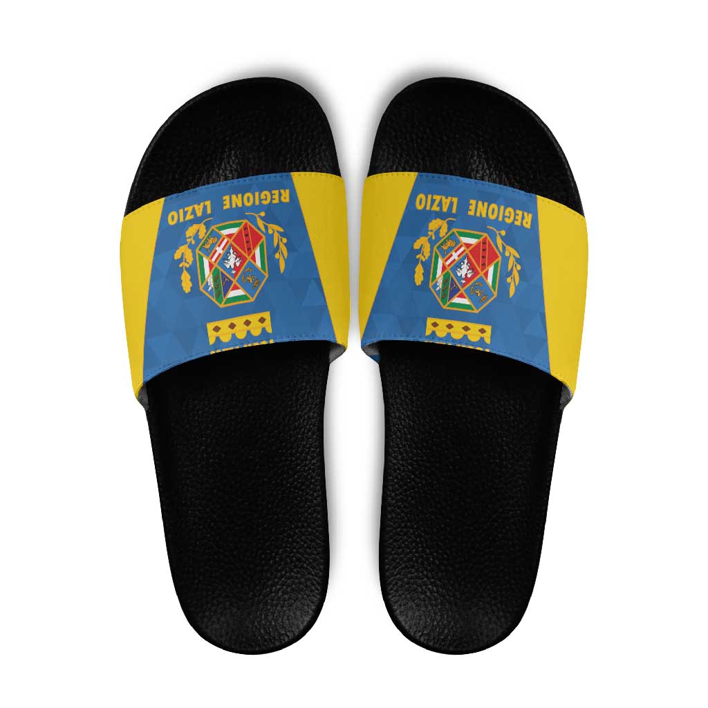 Personalized Italy Lazio Slide Sandals Inspiration Flags Style LT9