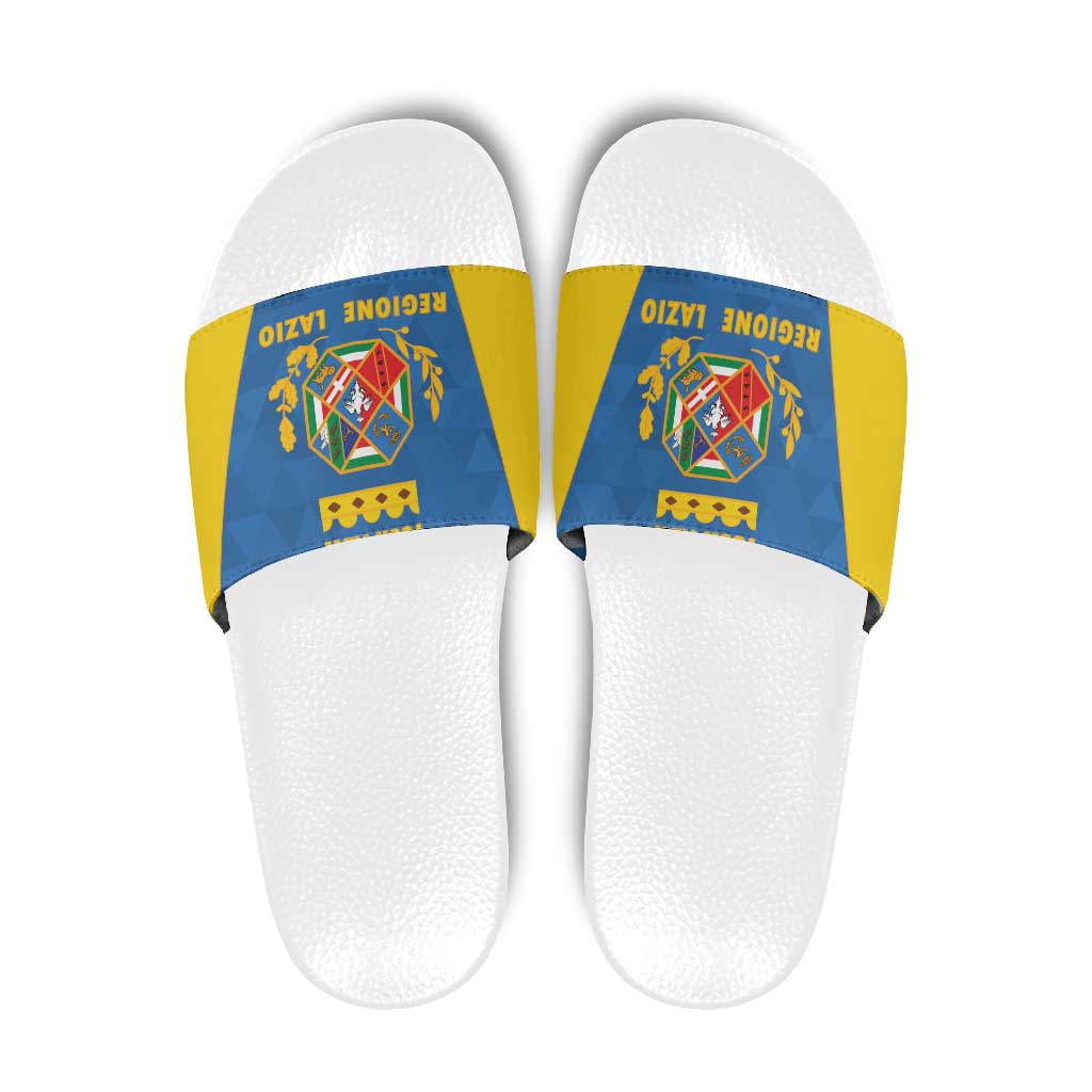 Personalized Italy Lazio Slide Sandals Inspiration Flags Style LT9