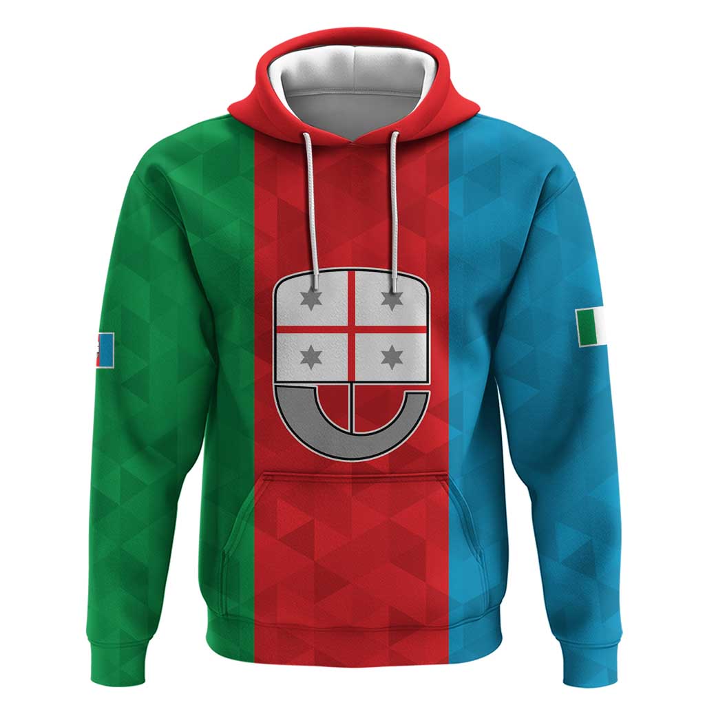 Personalized Italy Liguria Hoodie Inspiration Flags Style LT9