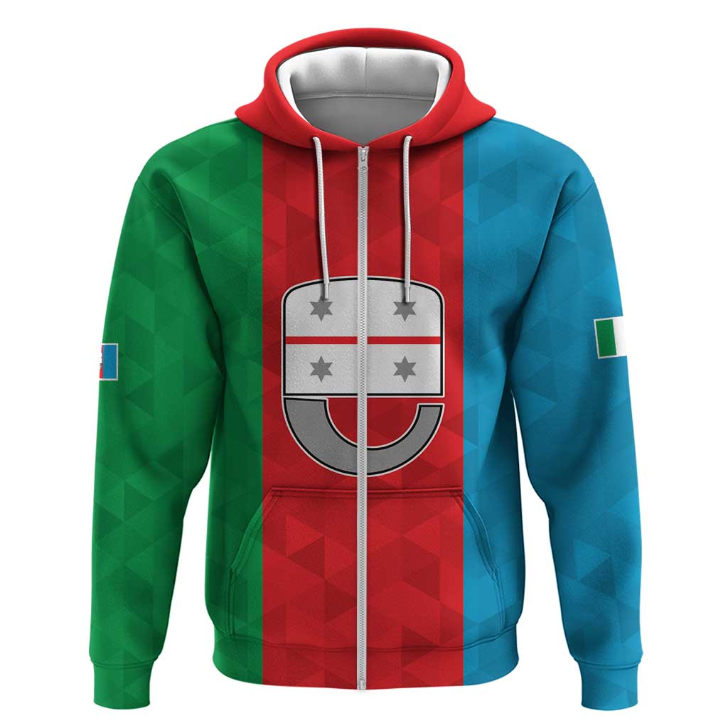 Personalized Italy Liguria Hoodie Inspiration Flags Style LT9