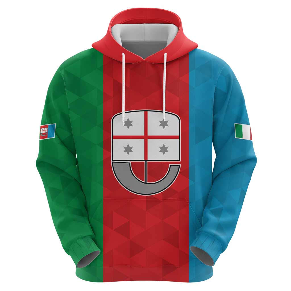 Personalized Italy Liguria Hoodie Inspiration Flags Style LT9