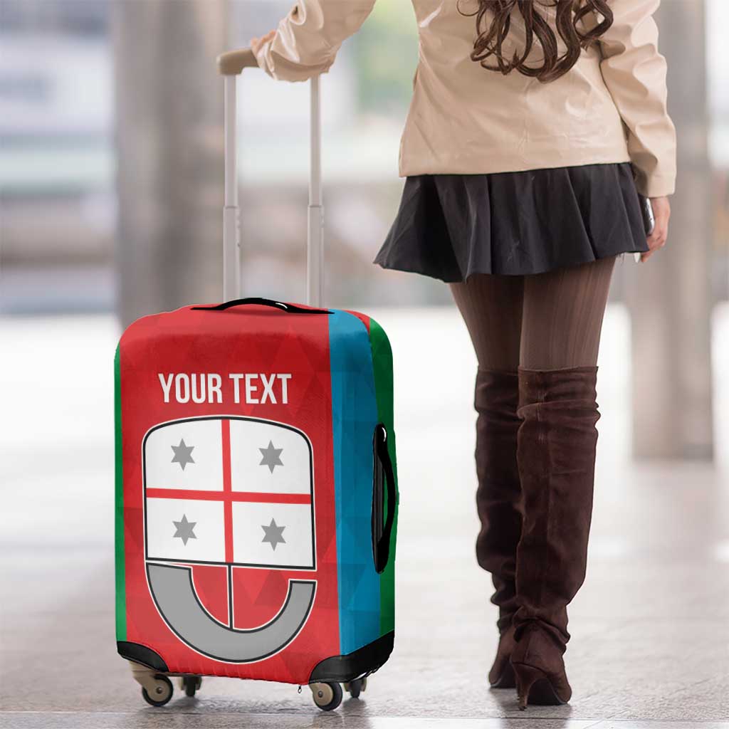 Personalized Italy Liguria Luggage Cover Inspiration Flags Style LT9
