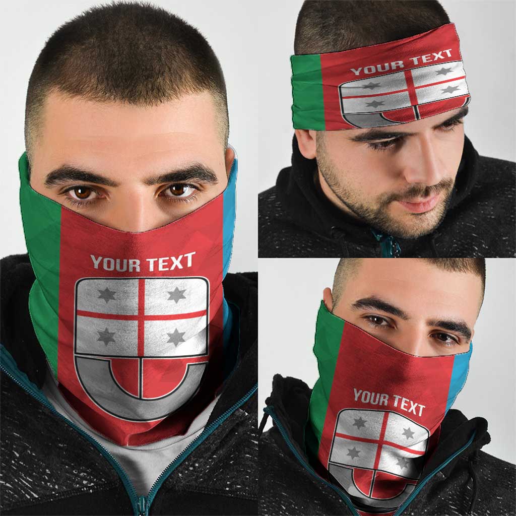 Personalized Italy Liguria Neck Gaiter Inspiration Flags Style LT9
