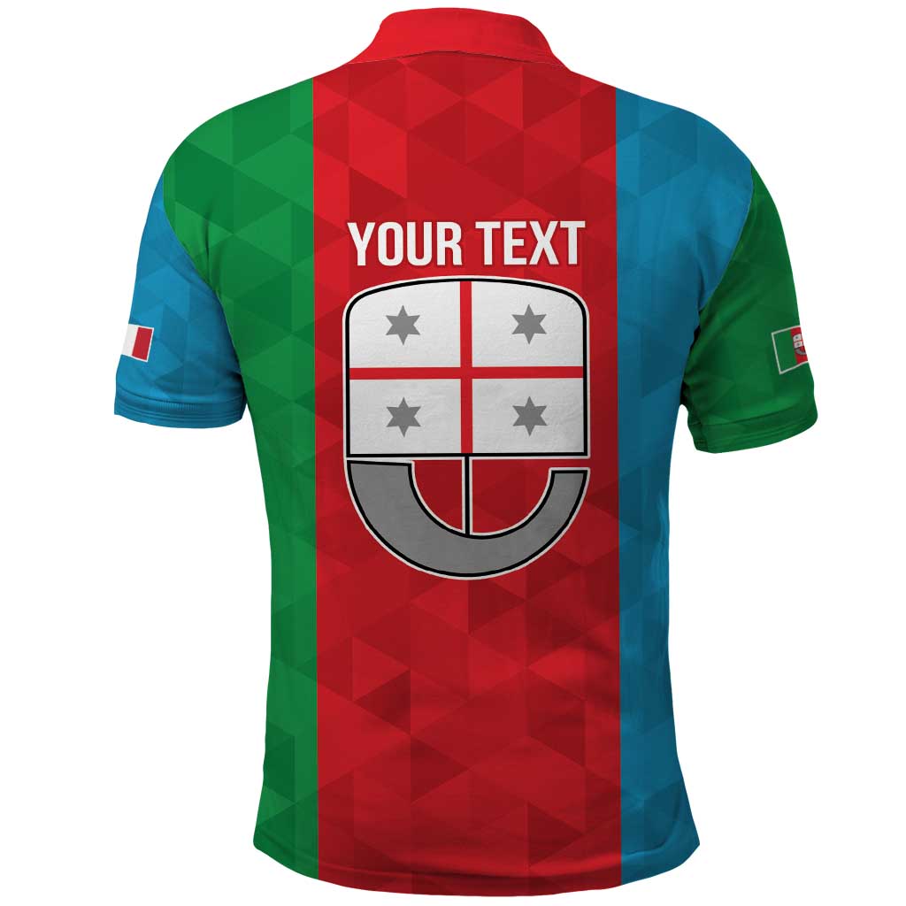 Personalized Italy Liguria Polo Shirt Inspiration Flags Style LT9