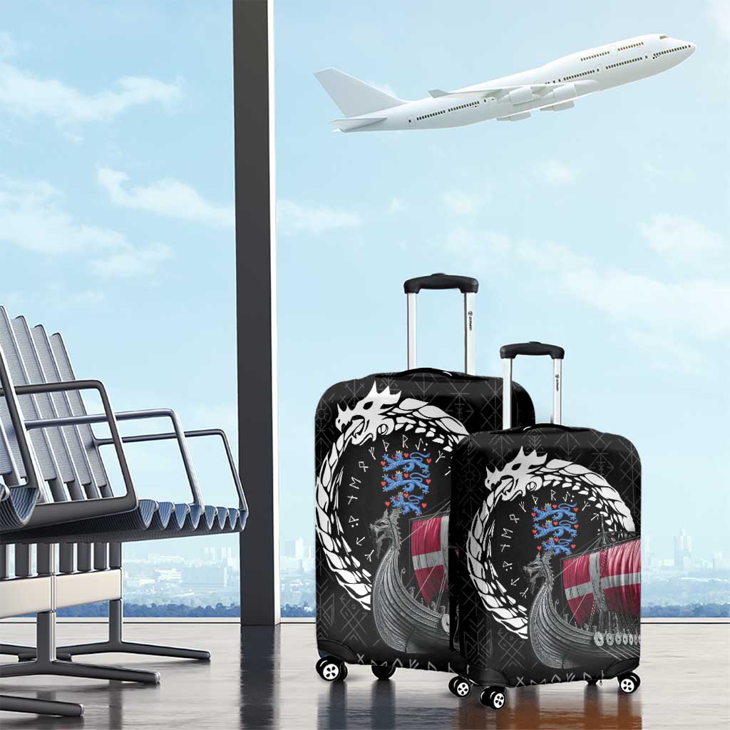 Denmark Viking Drakkar Luggage Cover Viking Blood LT9